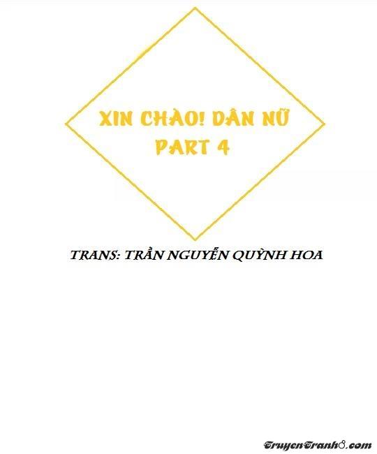 Xin Chào! Dân Nữ Chapter 4 - 1