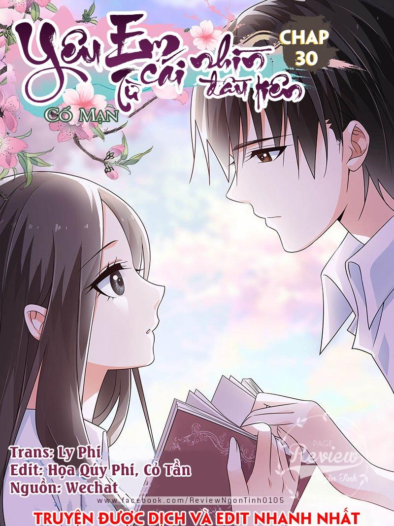 Yêu Em Từ Cái Nhìn Đầu Tiên Chapter 30 - 1