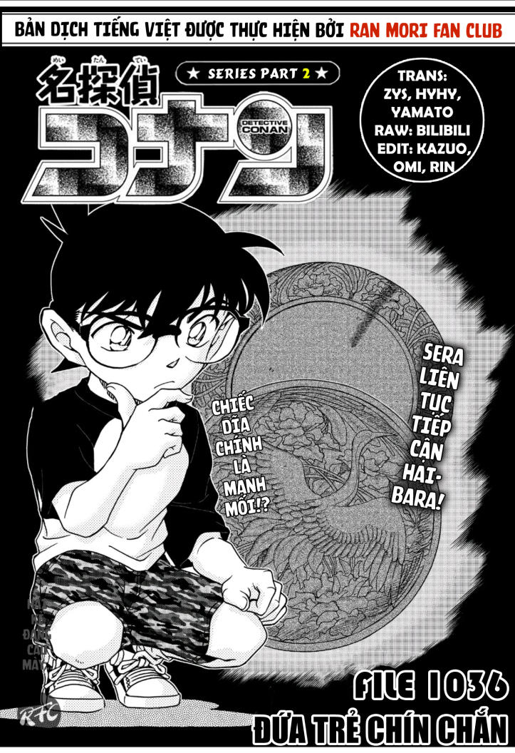 Thám Tử Conan Chapter 1036 - 1