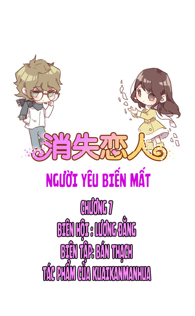 Người Yêu Biến Mất Chapter 7 - 1