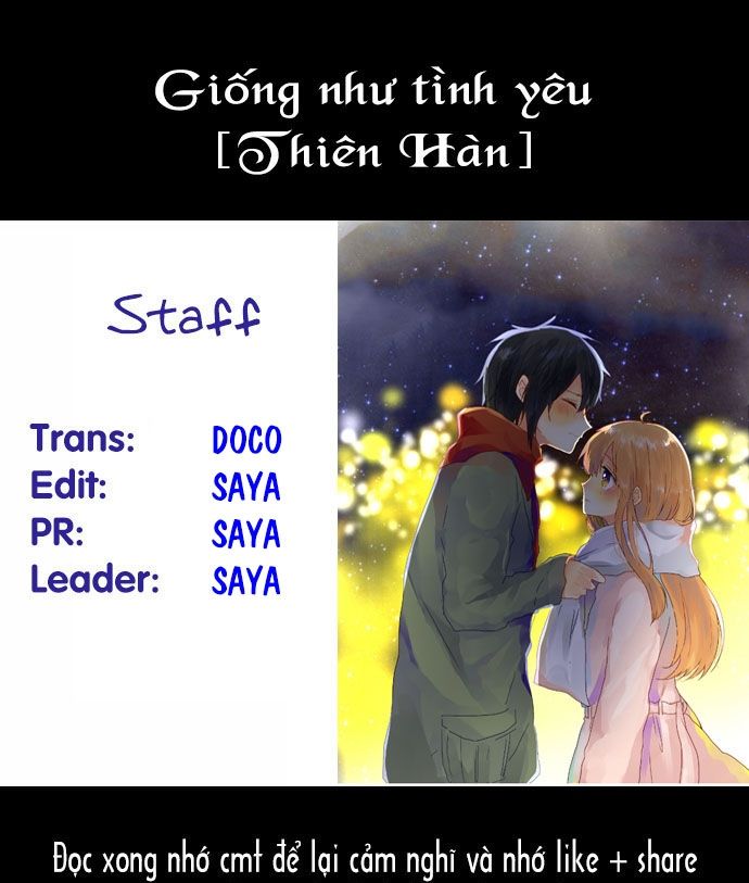 Giống Như Tình Yêu! Chapter 8.4 - 1