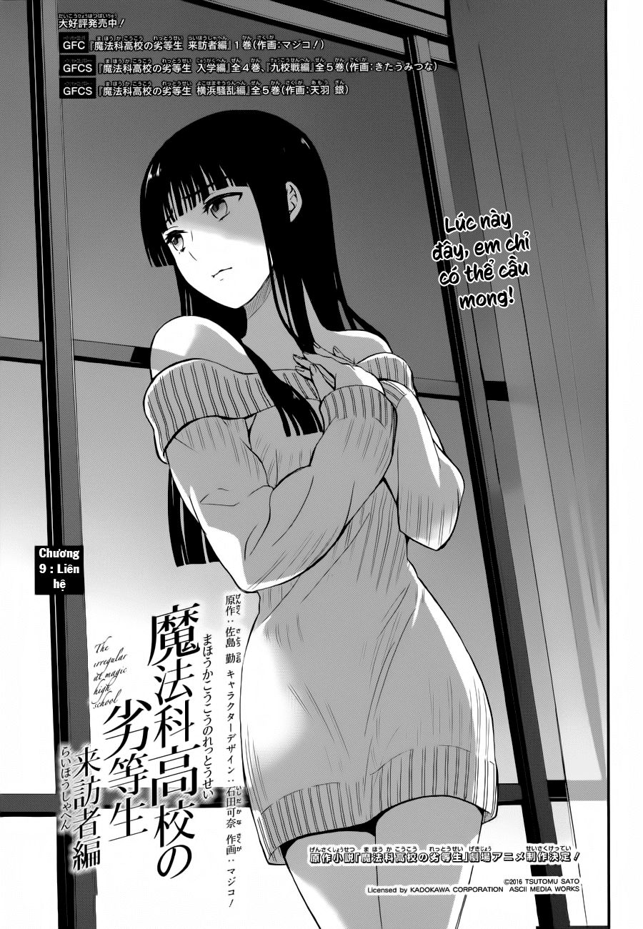 Mahouka Koukou No Rettousei – Raihousha Hen Chapter 9 - 2