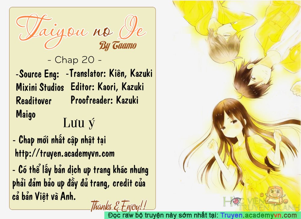 Taiyou No Ie Chapter 20 - 40