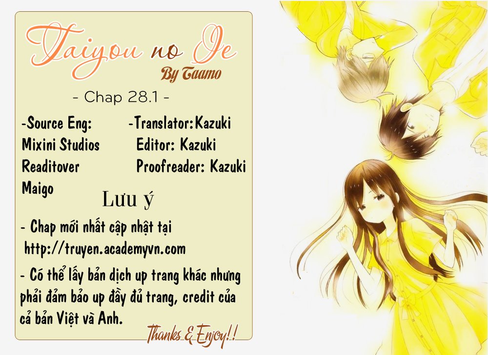 Taiyou No Ie Chapter 28.1 - 1