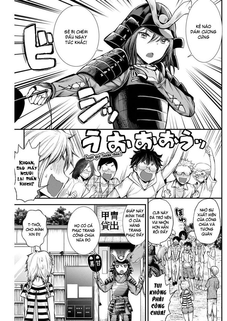 Henjo - Hen Na Joshi Kousei Amaguri Chiko Chapter 34 - 6