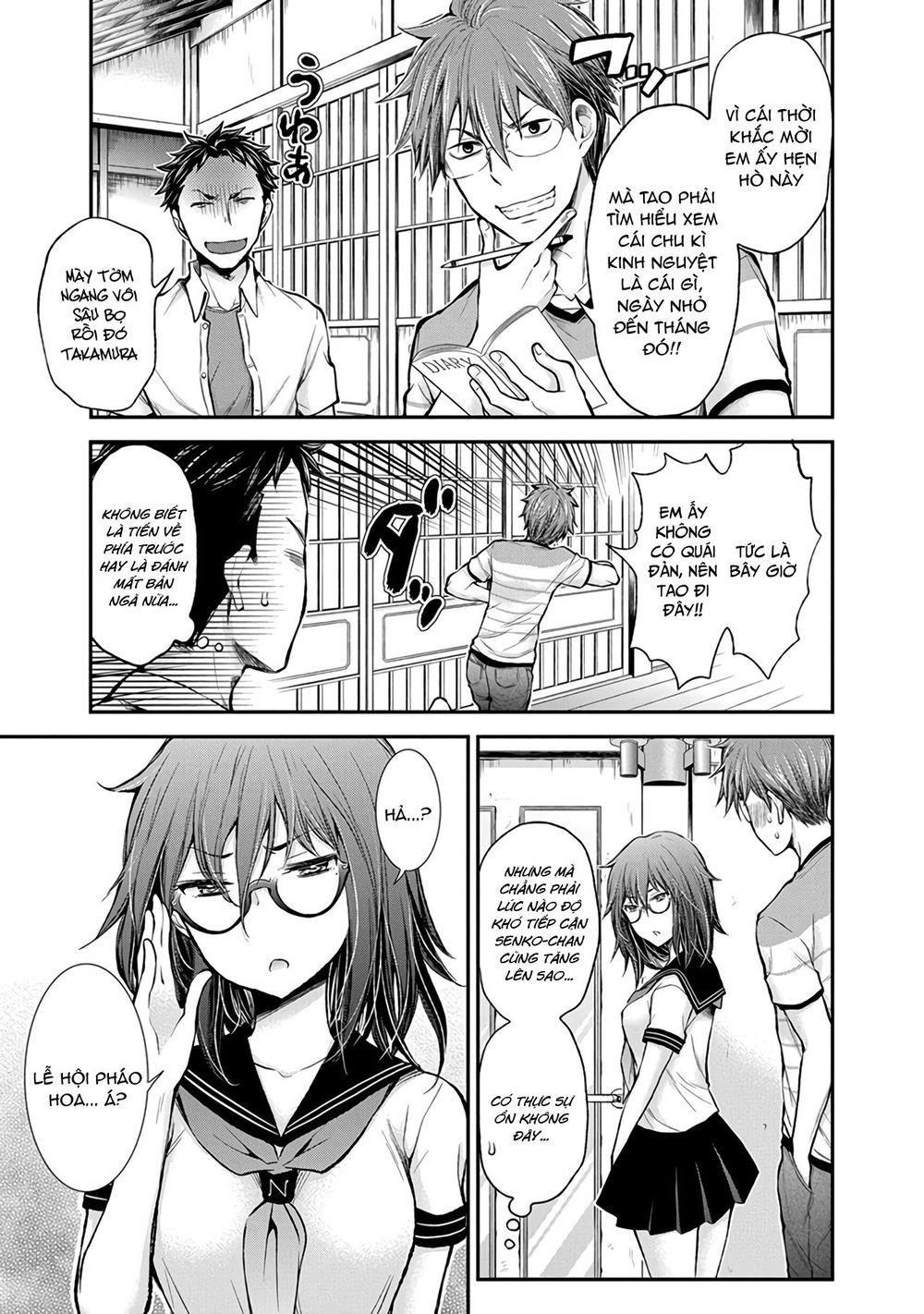 Henjo - Hen Na Joshi Kousei Amaguri Chiko Chapter 40 - 4