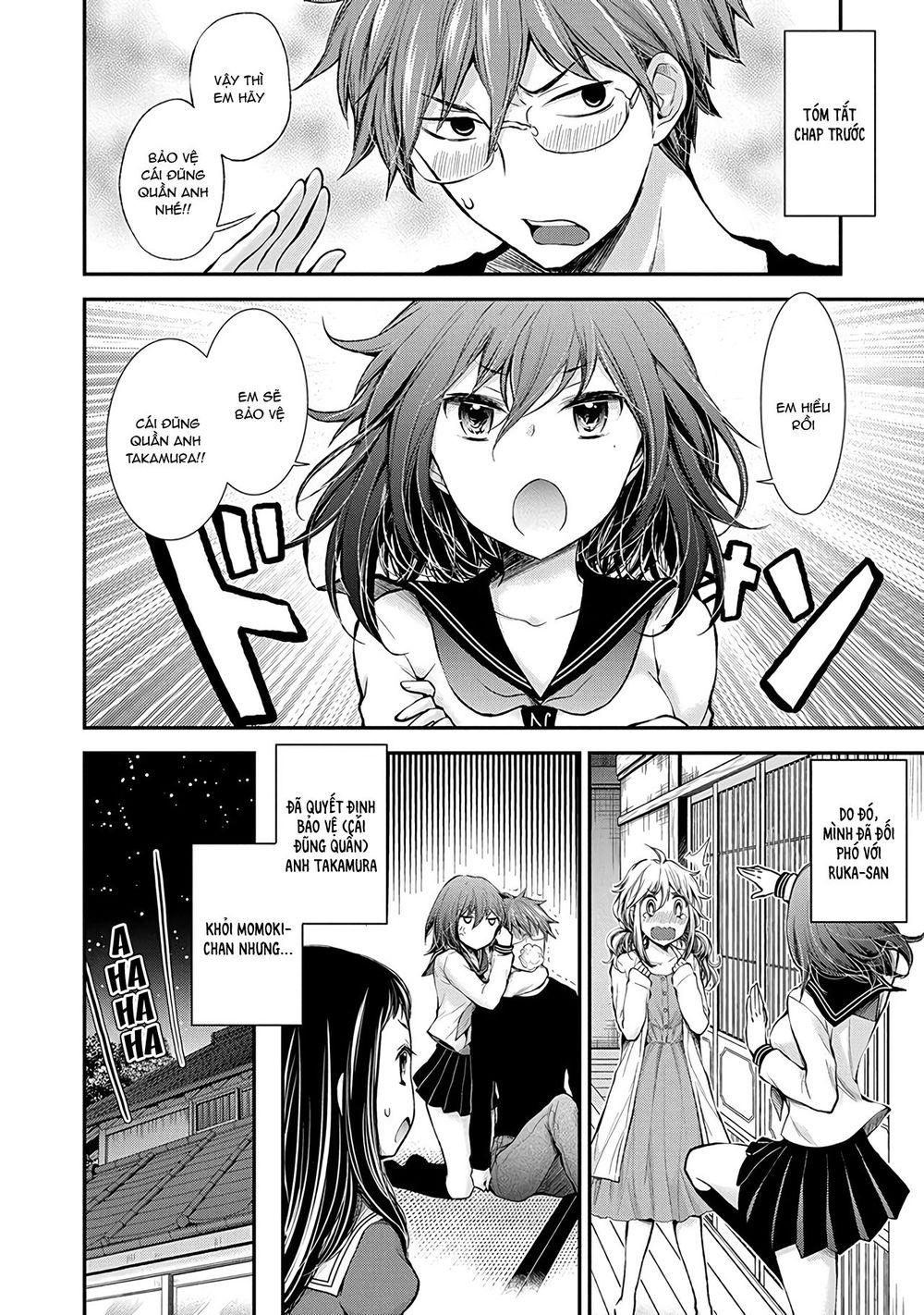 Henjo - Hen Na Joshi Kousei Amaguri Chiko Chapter 49 - 3