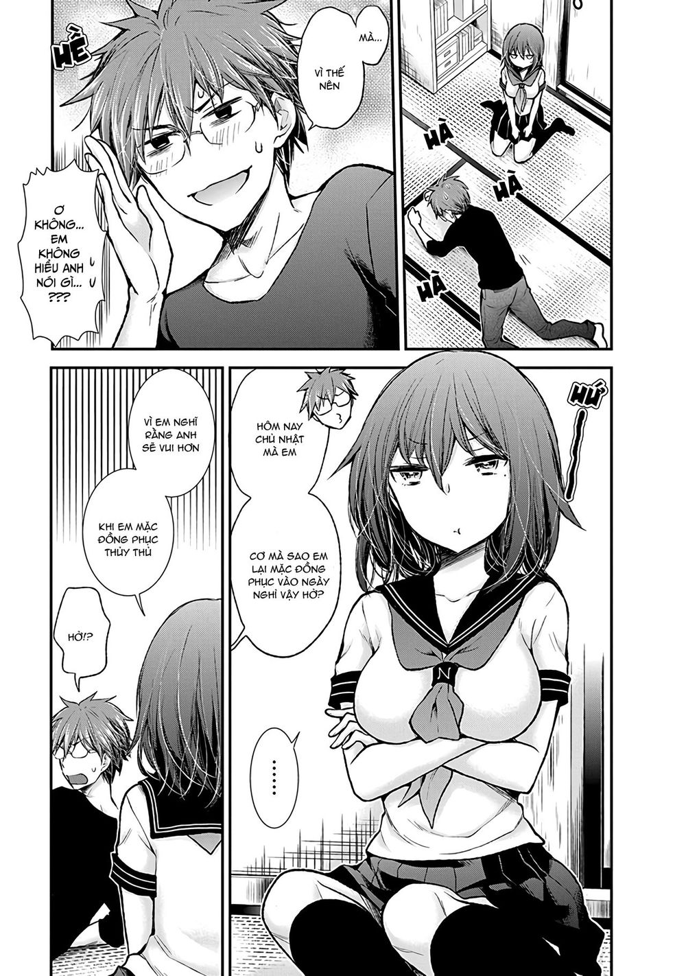 Henjo - Hen Na Joshi Kousei Amaguri Chiko Chapter 78 - 4