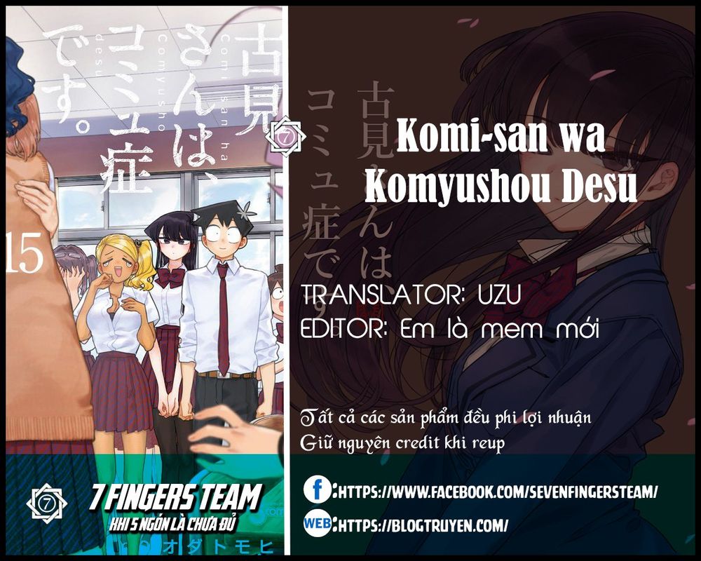 Komi Không Thể Giao Tiếp Chapter 227 - 2