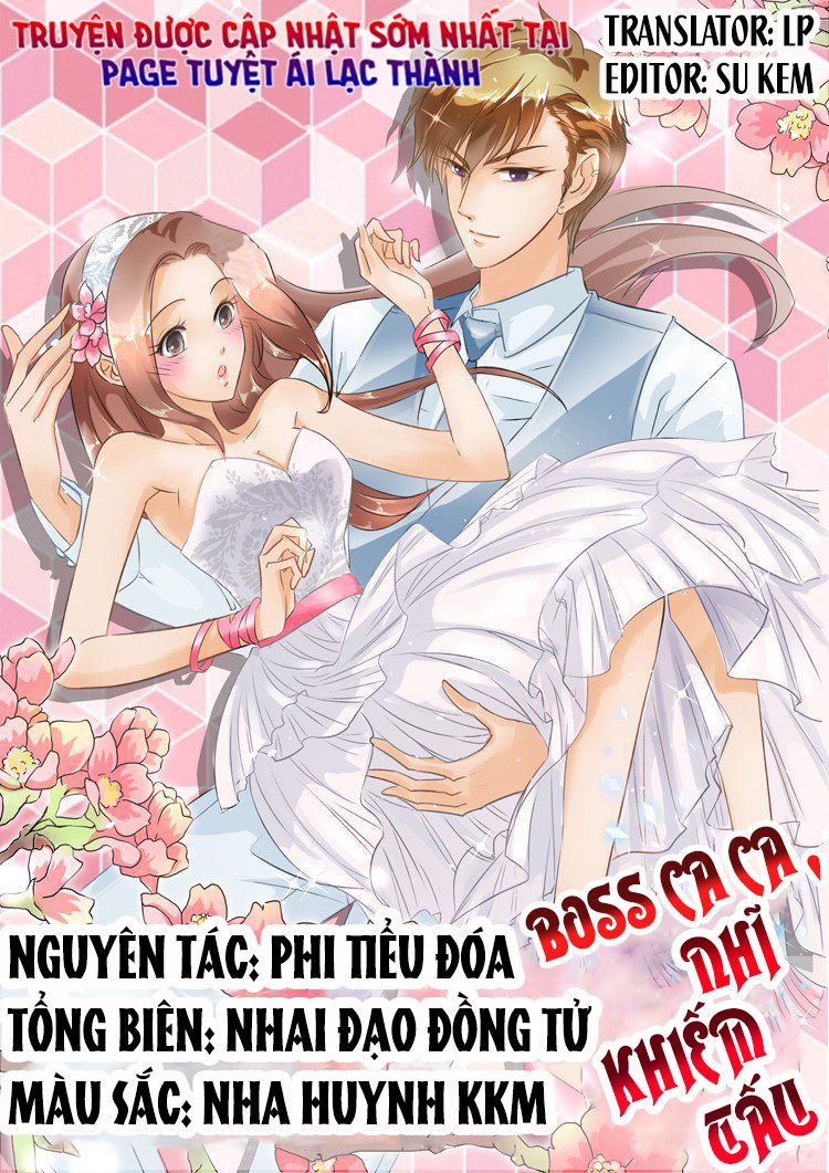 Boss Ca Ca! Nhĩ Khiếm Tấu Chapter 26 - 1