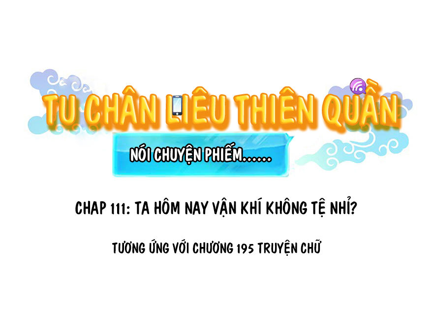 Tu Chân Nói Chuyện Phiếm Quần Chapter 111 - 2