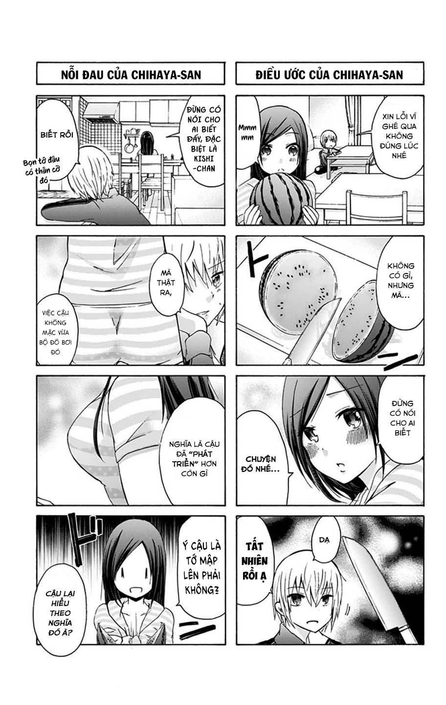 Chihaya-San Wa Sono Mama De Ii Chapter 4 - 5