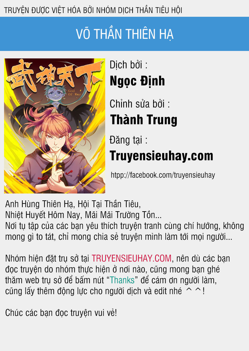 Võ Thần Thiên Hạ Chapter 40 - 1