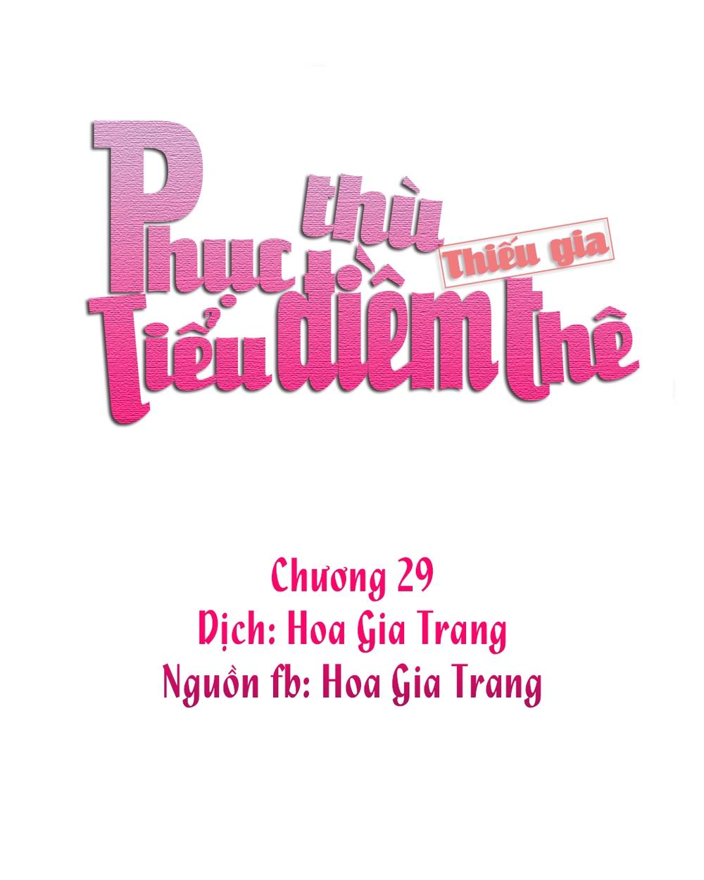 Phục Thù Thiếu Gia Tiểu Điềm Thê Chapter 29 - 1