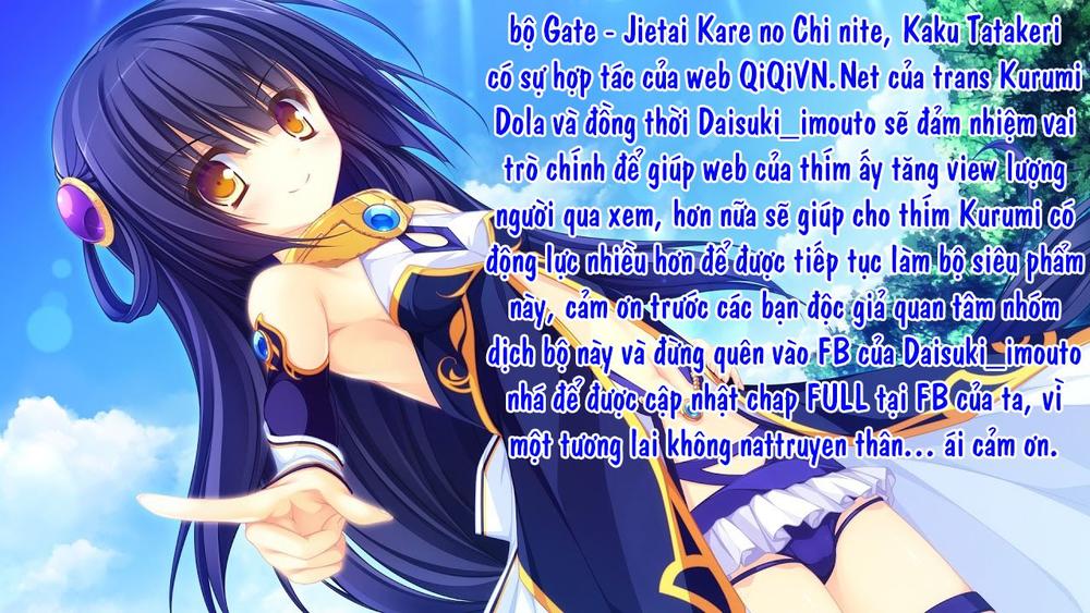 Gate - Jietai Kare No Chi Nite, Kaku Tatakeri Chapter 68 - 1