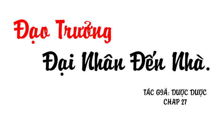 Đạo Trưởng Đại Nhân Đến Nhà Chapter 27 - 1