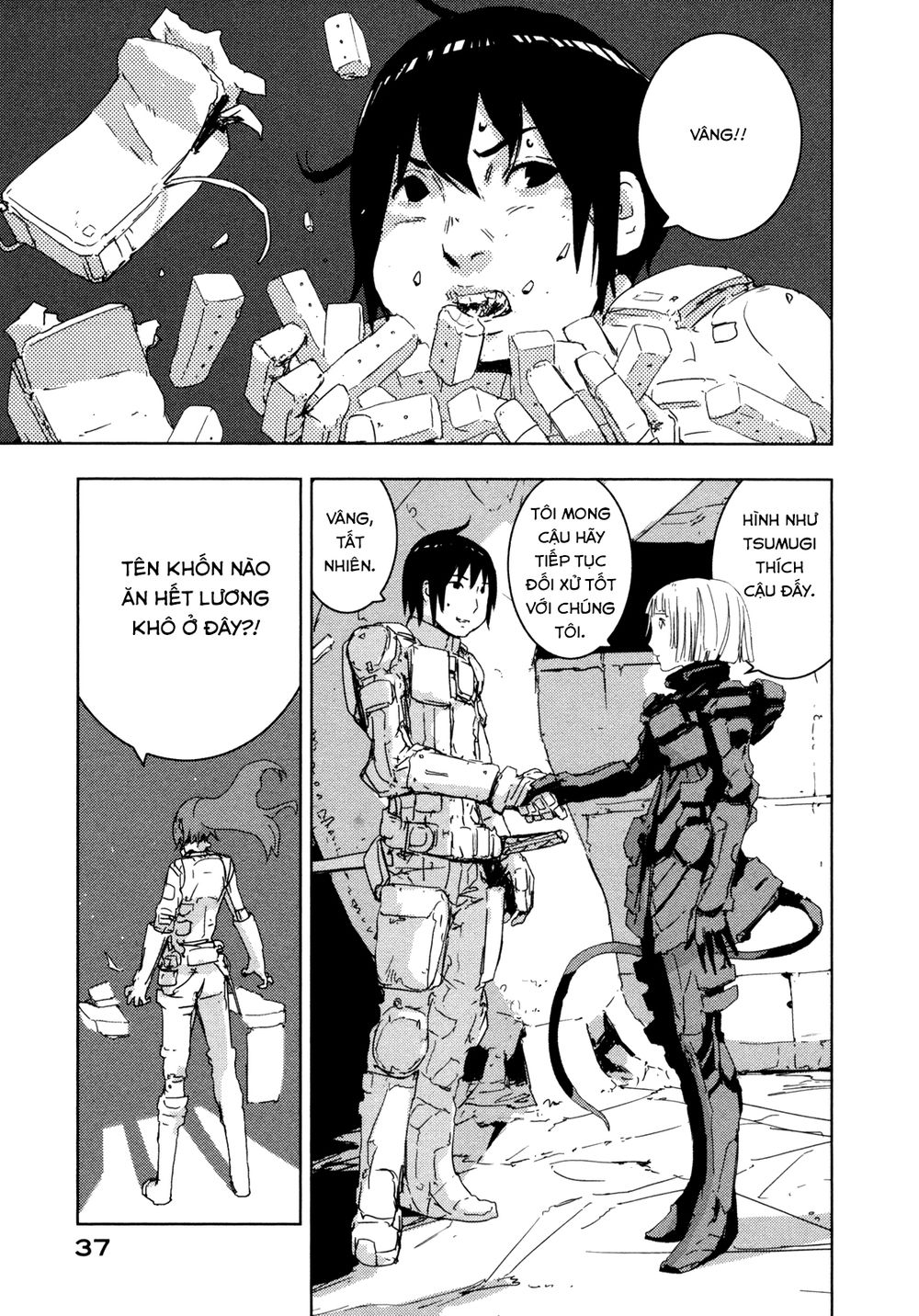 Sidonia No Kishi Chapter 36 - 40