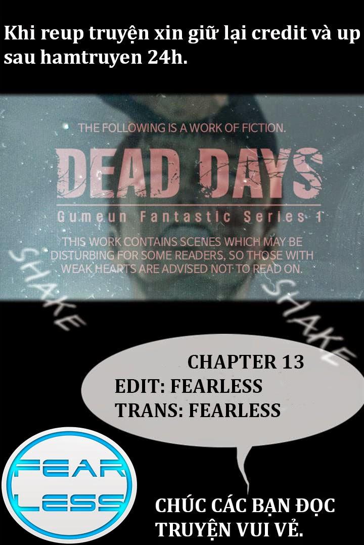 Dead Days Chapter 13 - 1