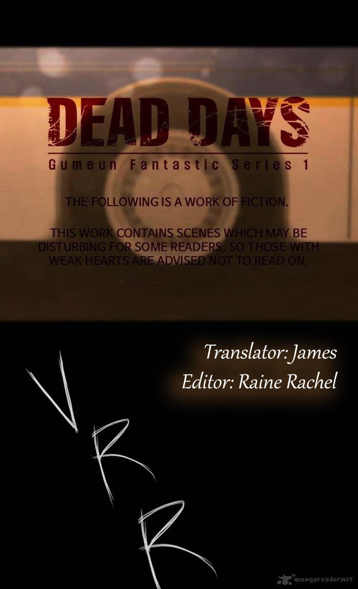 Dead Days Chapter 35 - 1