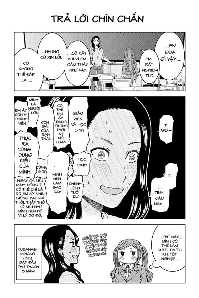 Kusanagi Sensei Wa Tamesa Rete Iru Chapter 3 - 1