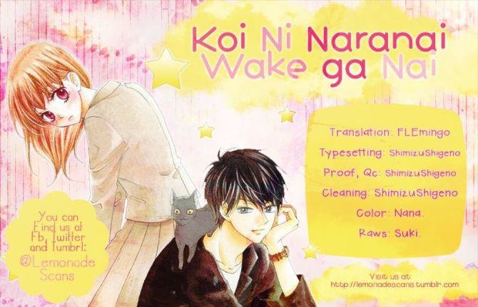 Koi Ni Naranai Wake Ga Nai Chapter 3 - 4