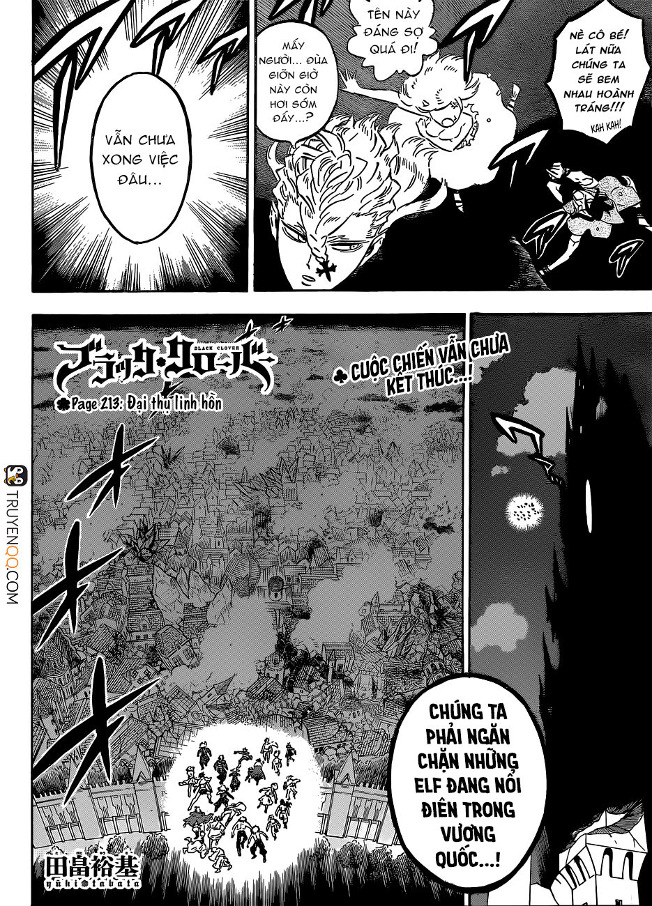 Black Clover - Thế Giới Phép Thuật Chapter 213 - 3