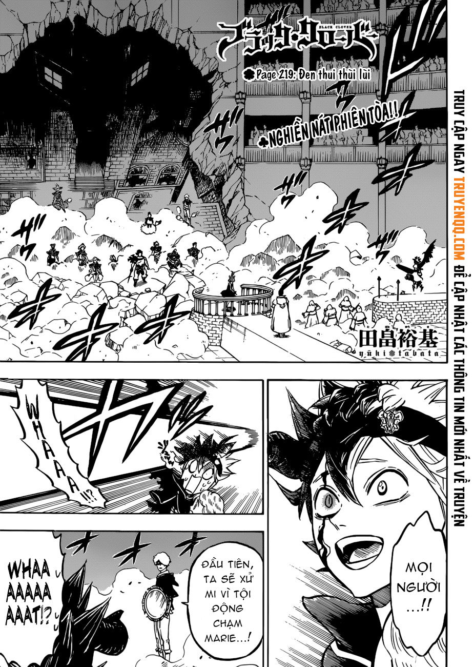 Black Clover - Thế Giới Phép Thuật Chapter 219 - 2