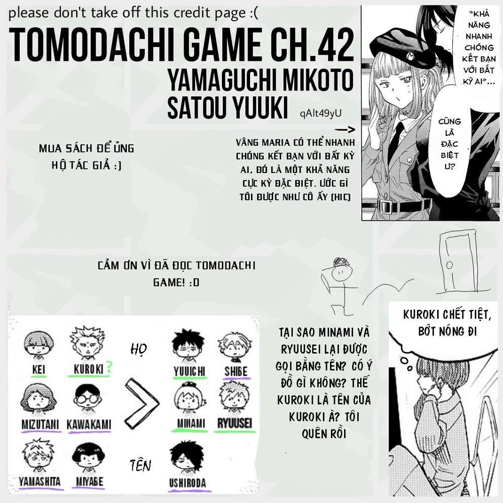 Tomodachi Game Chapter 42 - 42