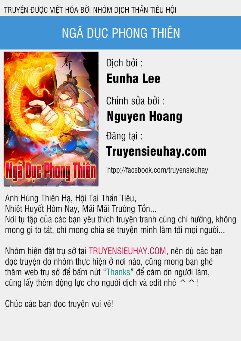 Ngã Dục Phong Thiên Chapter 99 - 1