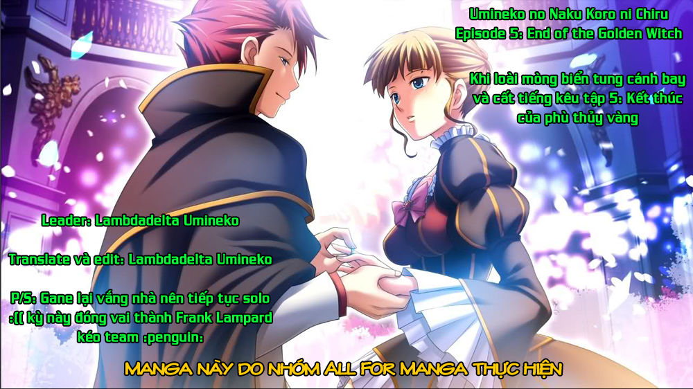 Umineko No Naku Koro Ni Chiru Ep 5: End Of The Golden Witch Chapter 3 - 1