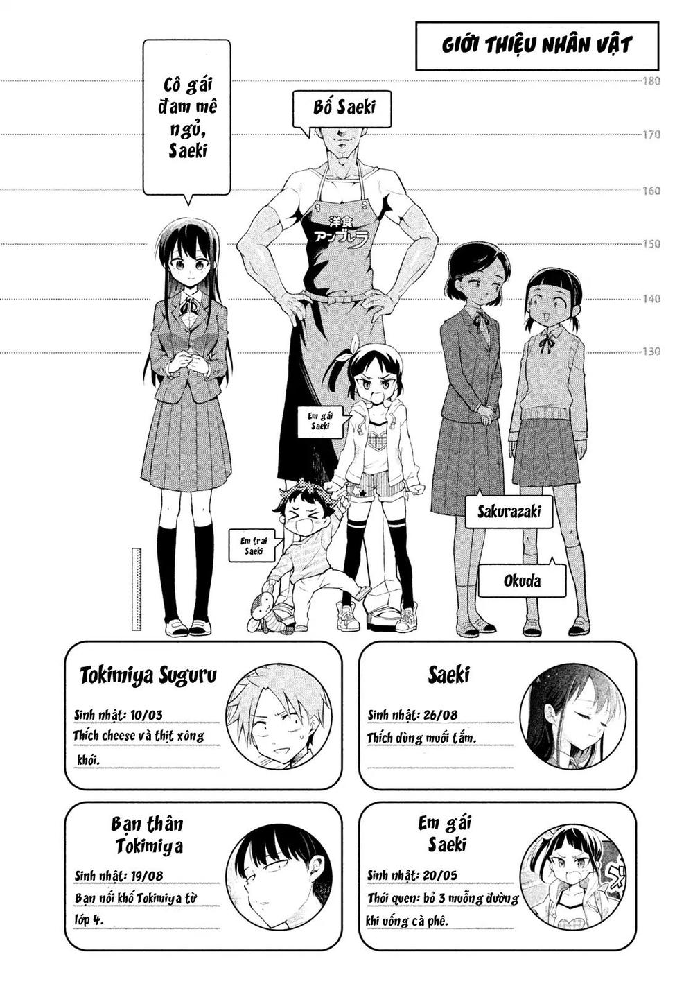 Saeki-San Wa Nemutteru Chapter 9 - 8