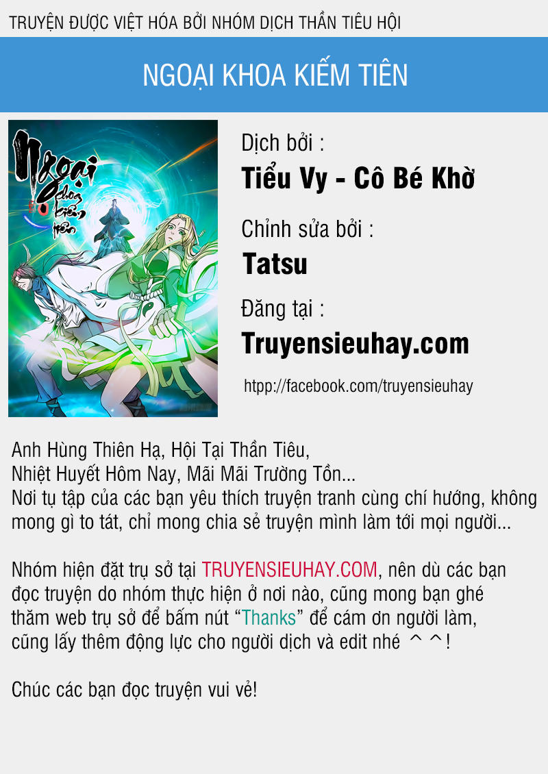 Ngoại Khoa Kiếm Tiên Chapter 16 - 1