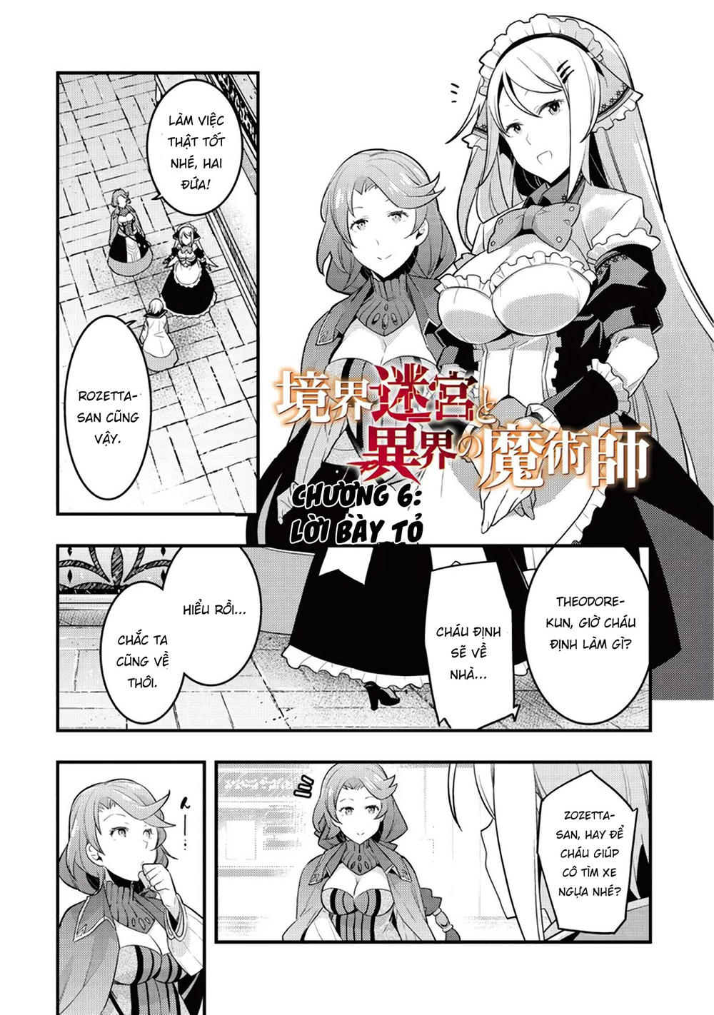 Kyoukai Meikyuu To Ikai No Majutsushi Chapter 6 - 5