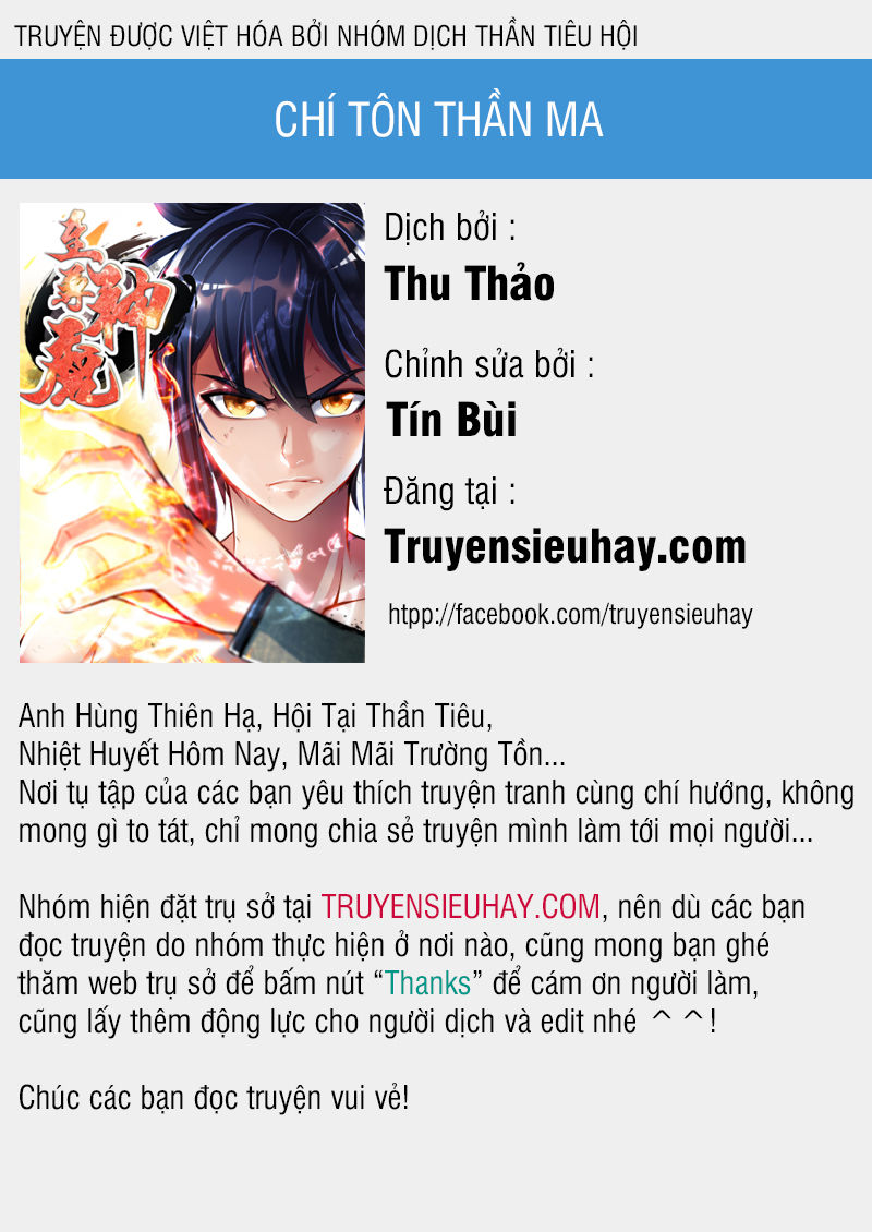 Chí Tôn Thần Ma Chapter 100 - 1