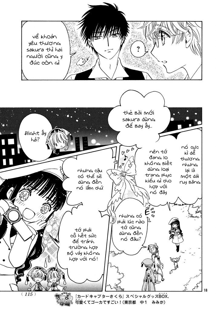 Thủ Lĩnh Thẻ Bài 2: Card Captor Sakura 2 Chapter 18 - 20