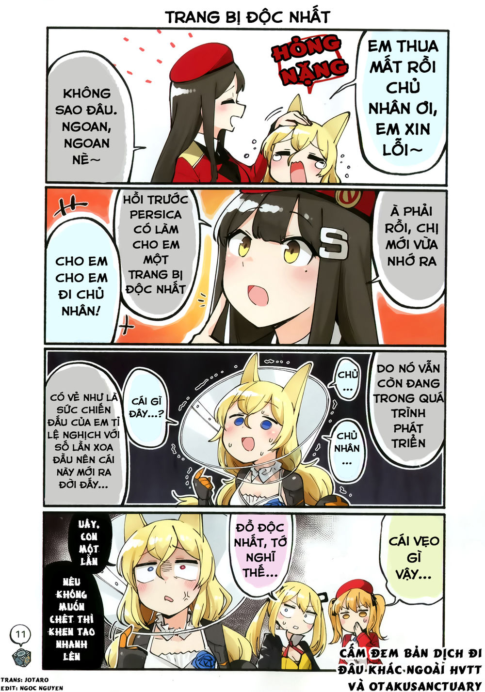 Girls' Frontline Oneshot Tổng Hợp Chapter 9 - 12