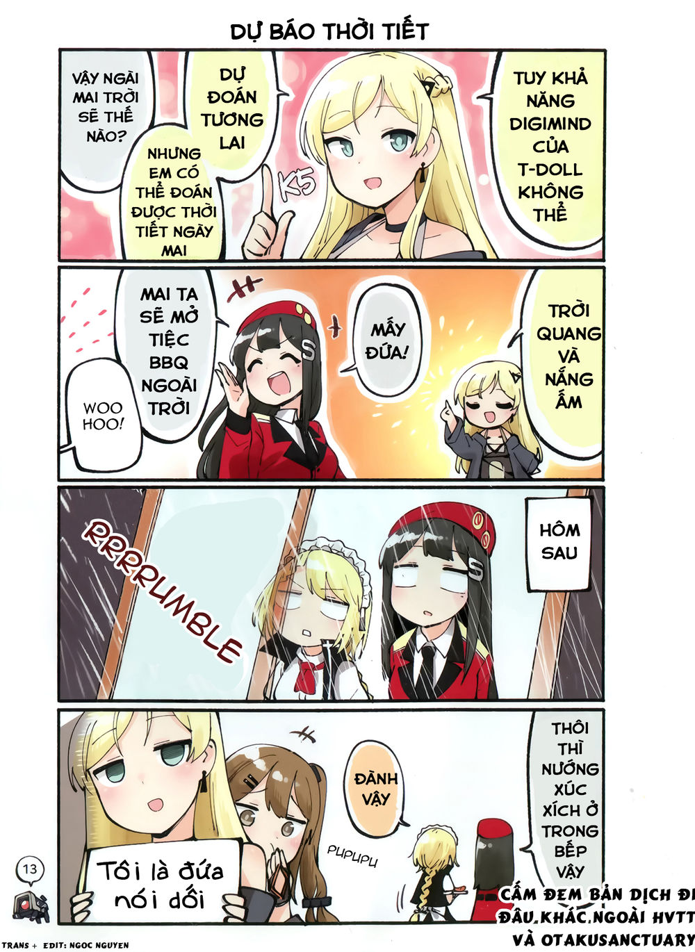 Girls' Frontline Oneshot Tổng Hợp Chapter 9 - 14