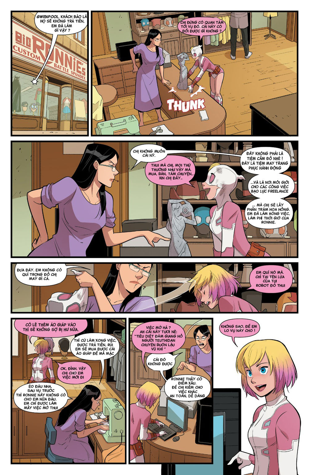 Gwenpool Siêu Phàm Chapter 1 - 6