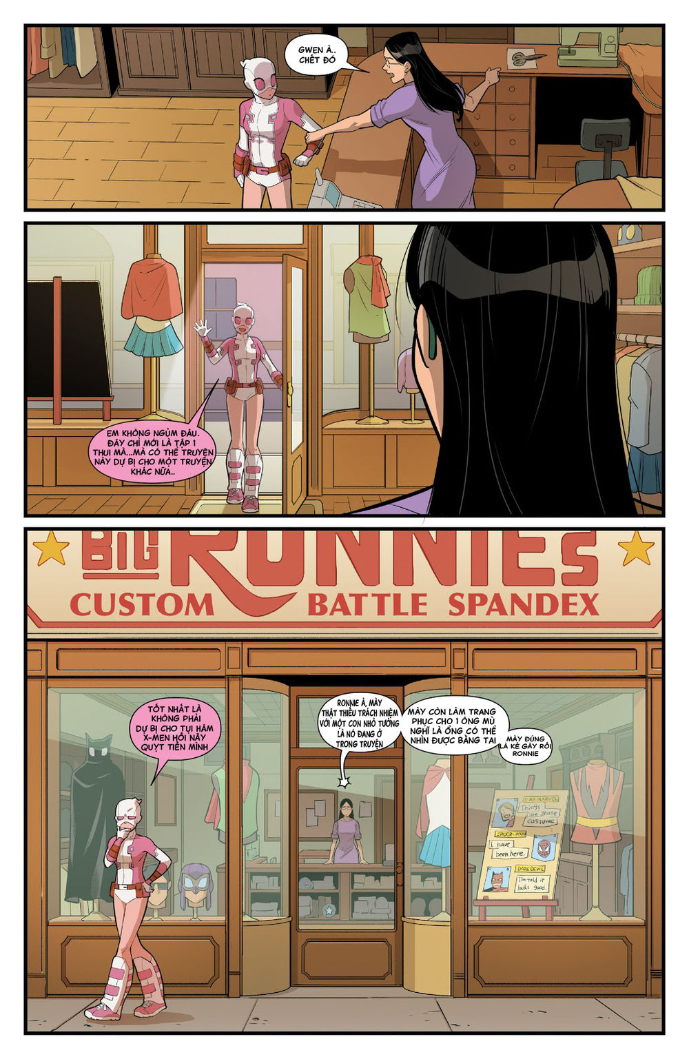 Gwenpool Siêu Phàm Chapter 1 - 9