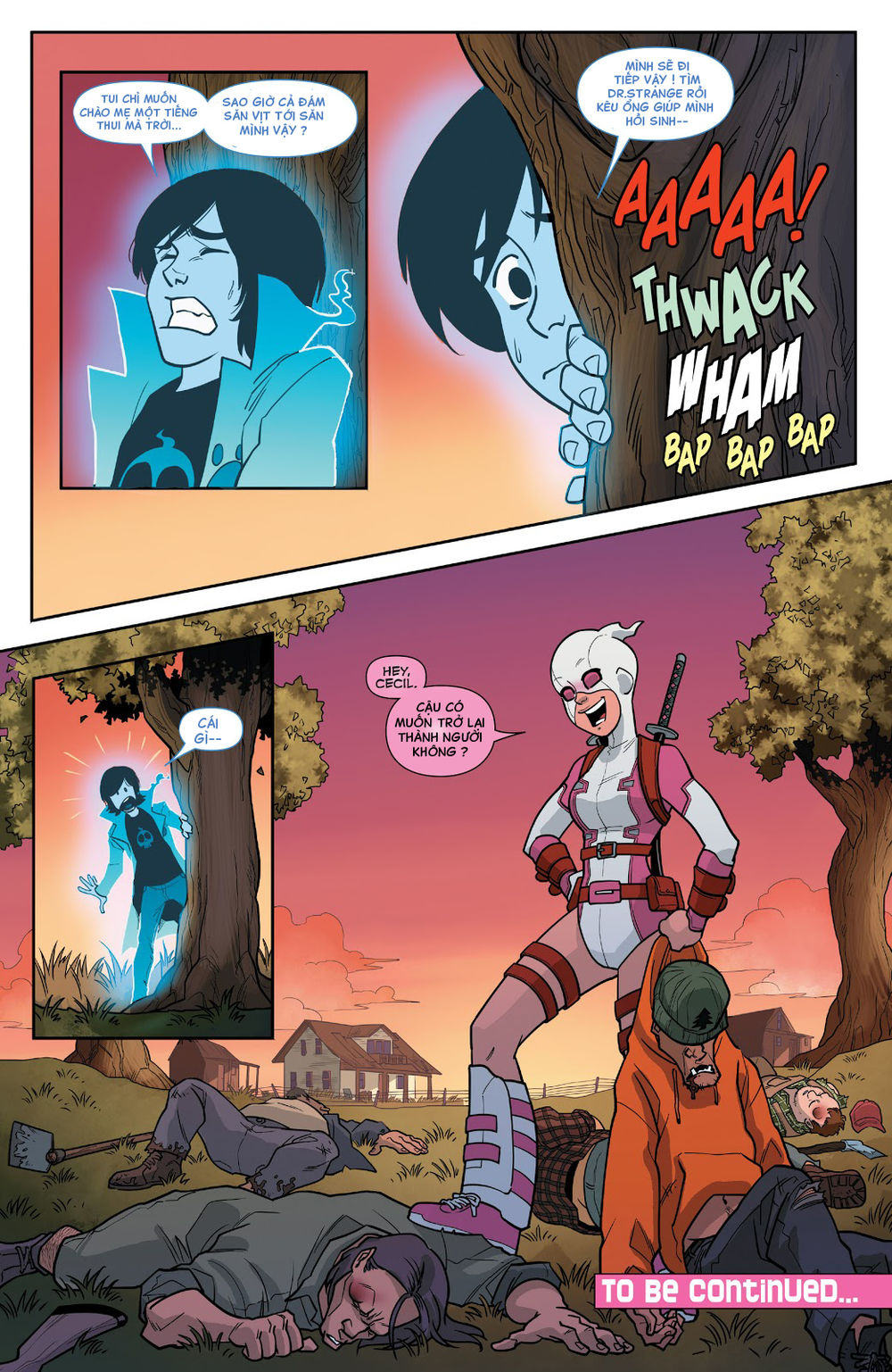 Gwenpool Siêu Phàm Chapter 12 - 22