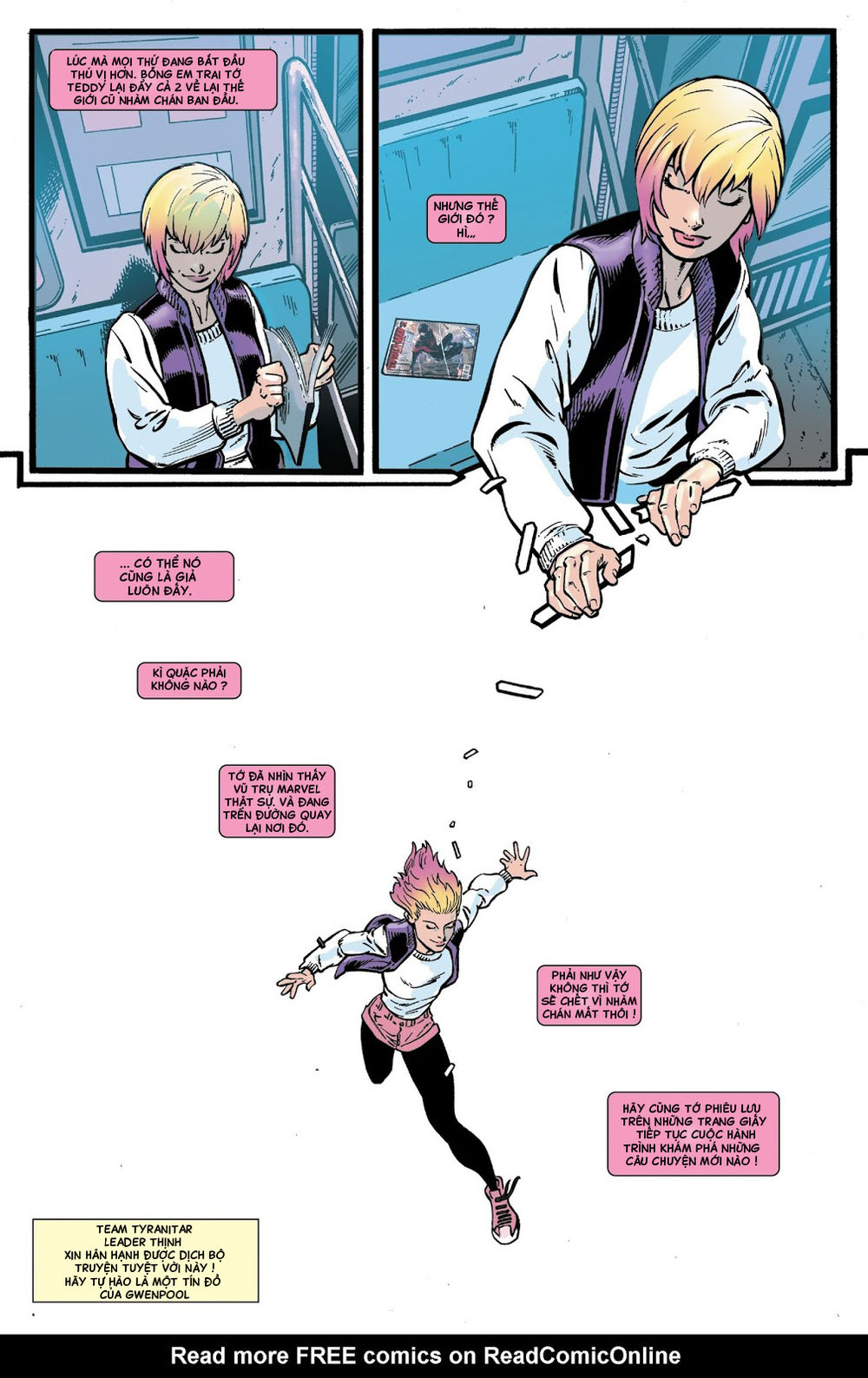 Gwenpool Siêu Phàm Chapter 14.1 - 3