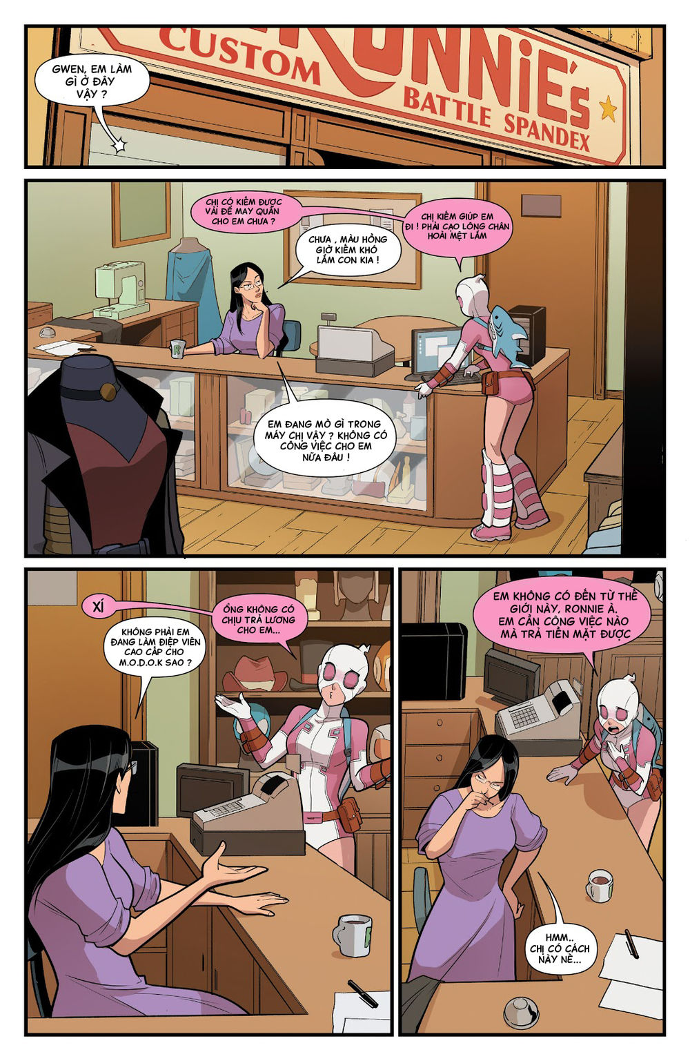 Gwenpool Siêu Phàm Chapter 3 - 7