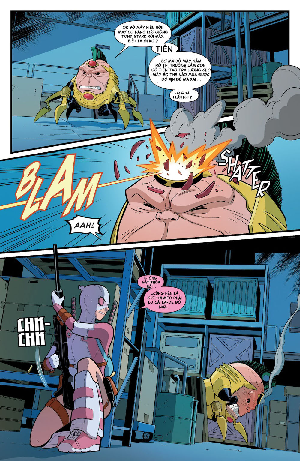 Gwenpool Siêu Phàm Chapter 4 - 11