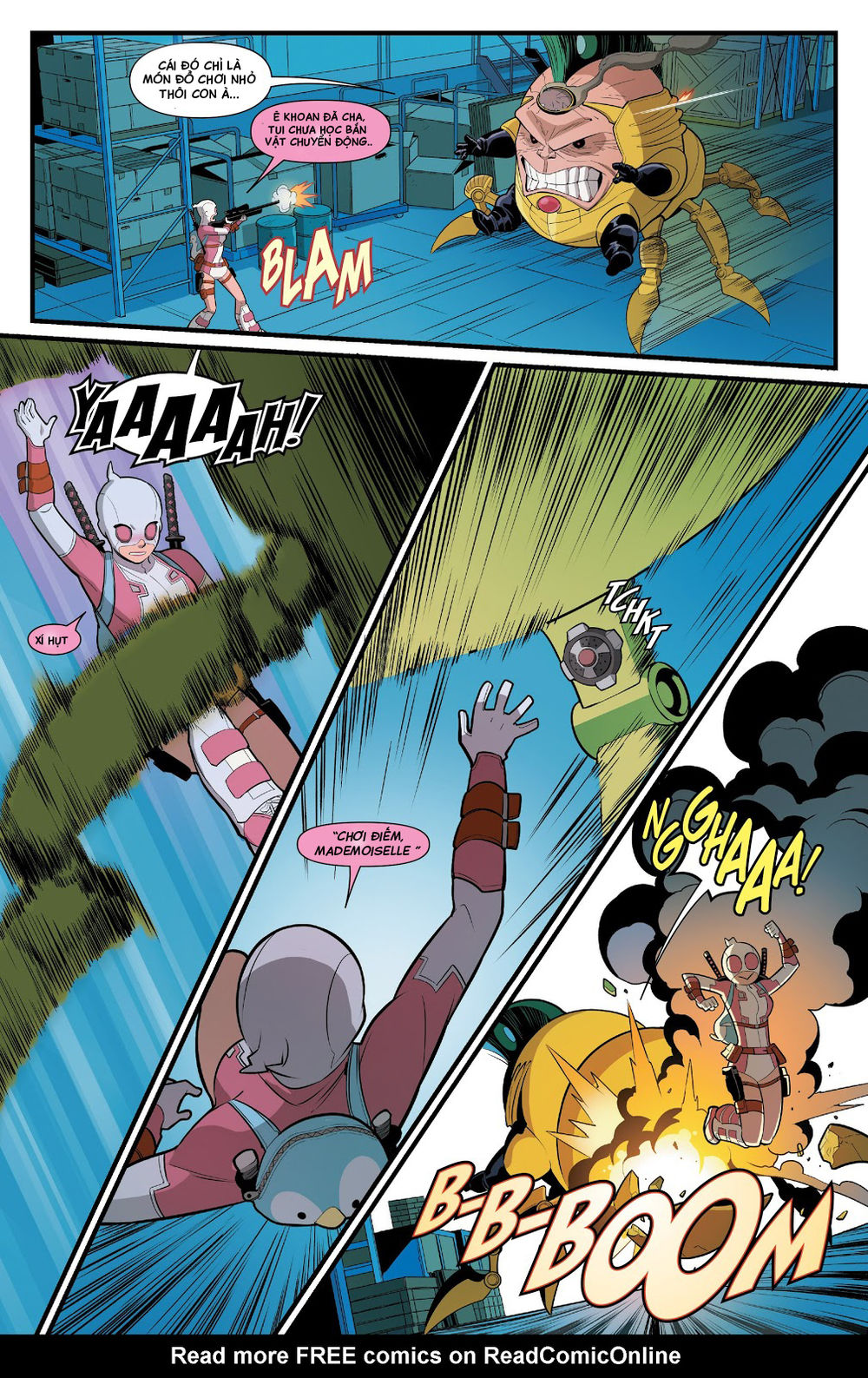 Gwenpool Siêu Phàm Chapter 4 - 12