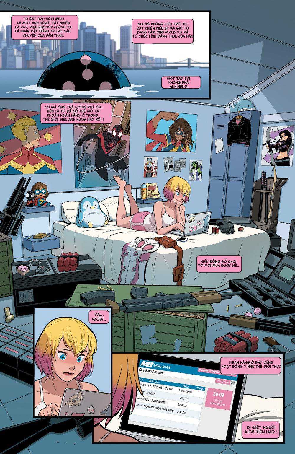 Gwenpool Siêu Phàm Chapter 4 - 5