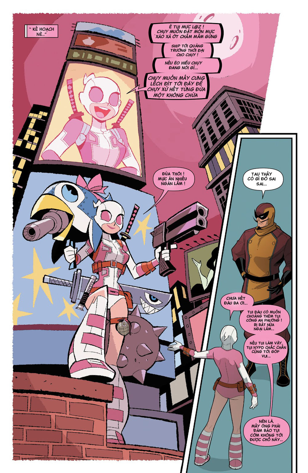 Gwenpool Siêu Phàm Chapter 8 - 11