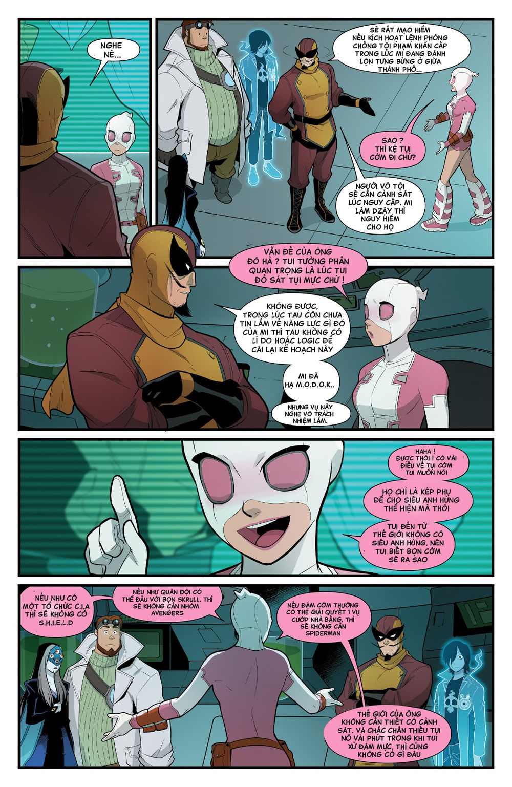 Gwenpool Siêu Phàm Chapter 8 - 16