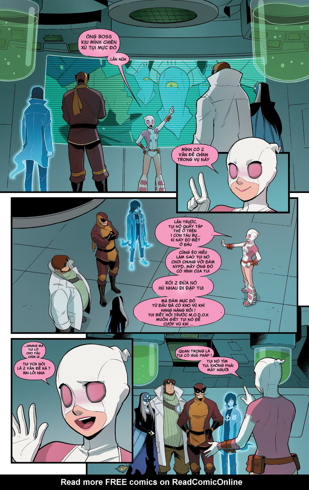 Gwenpool Siêu Phàm Chapter 8 - 10