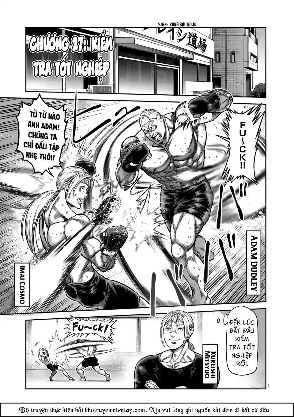 Kengan Ashura Phần 2 Chapter 27 - 1