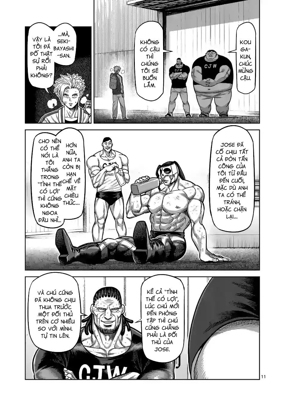 Kengan Ashura Phần 2 Chapter 27 - 11